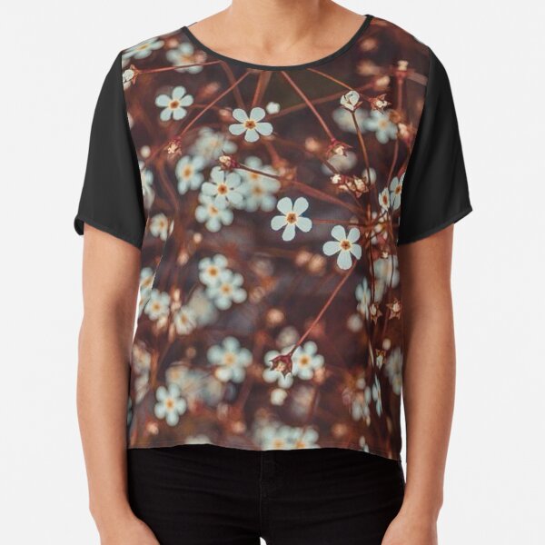 magical flowers Chiffon Top