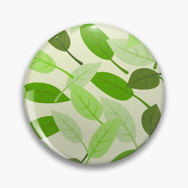 Item preview, Green leaf pattern designed and sold by Smart-Art-Hive.