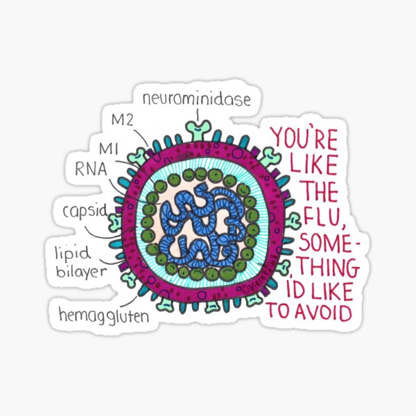 Influenza Sticker