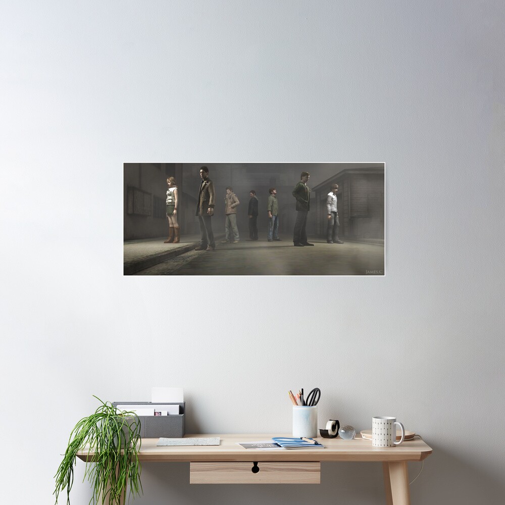 Silent Hill heroes Poster