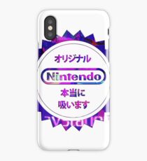 Vaporwave Nintendo iPhone Case/Skin