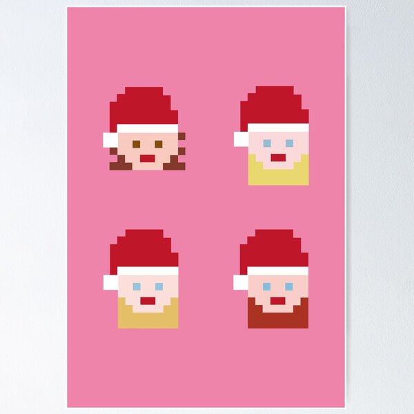 Artikelvorschau, Mean Girls - Weihnachtspixel-Kunst. entworfen und verkauft von Duckiechan.