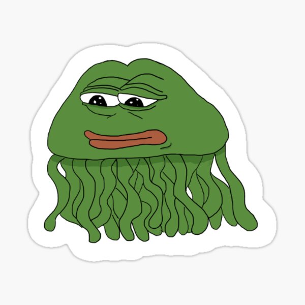 Jelly Youtube Stickers Redbubble - jello pepe roblox