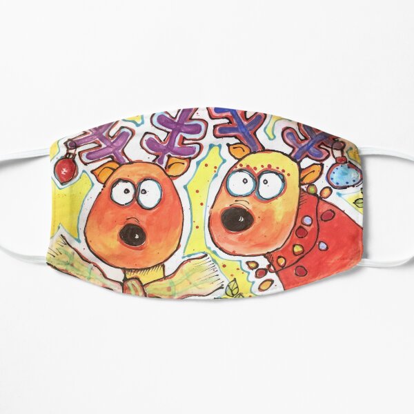 Reindeers Rule Mask