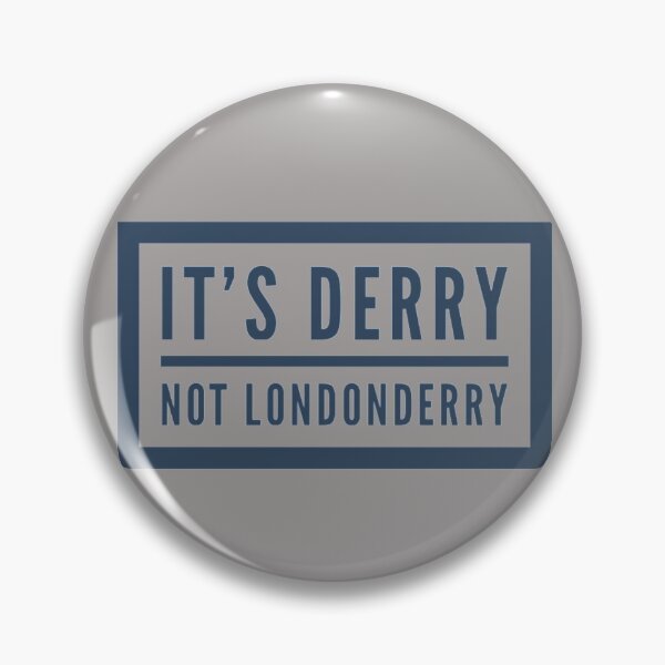 Item preview, Its Derry not Londonderry designed and sold by Obitez.