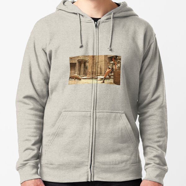 Tomb raider souvenir Zipped Hoodie
