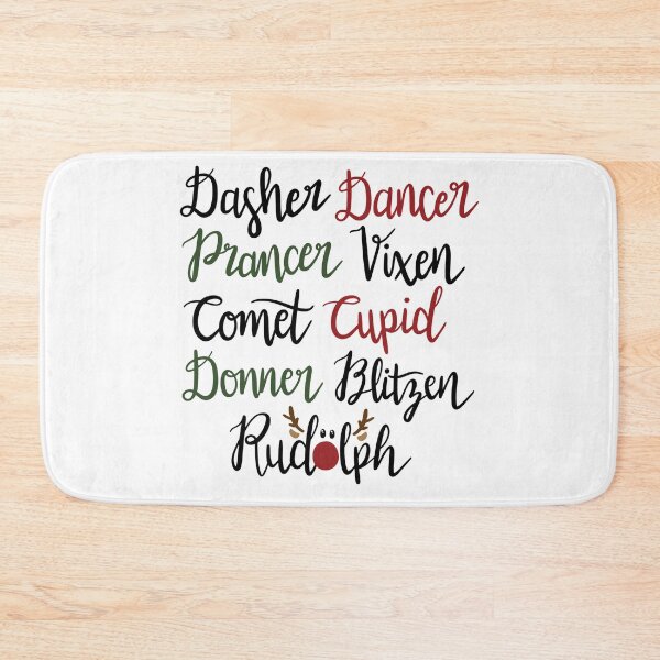 Item preview, Reindeer Names designed and sold by MakeMerry.