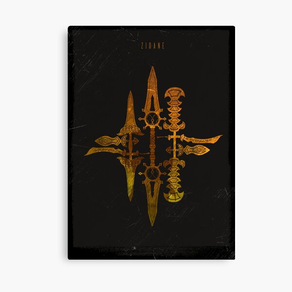 Zidane - Thief Swords Canvas Print