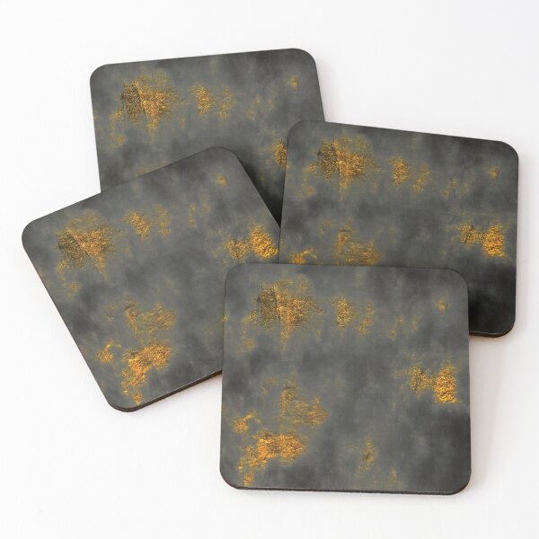 Item preview, Grey Gold Wall designed and sold by BilgePaksoylu.