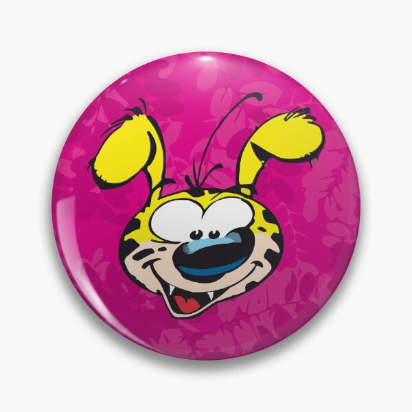 Item preview, Marsupilami face / Pink design designed and sold by Hubashop.