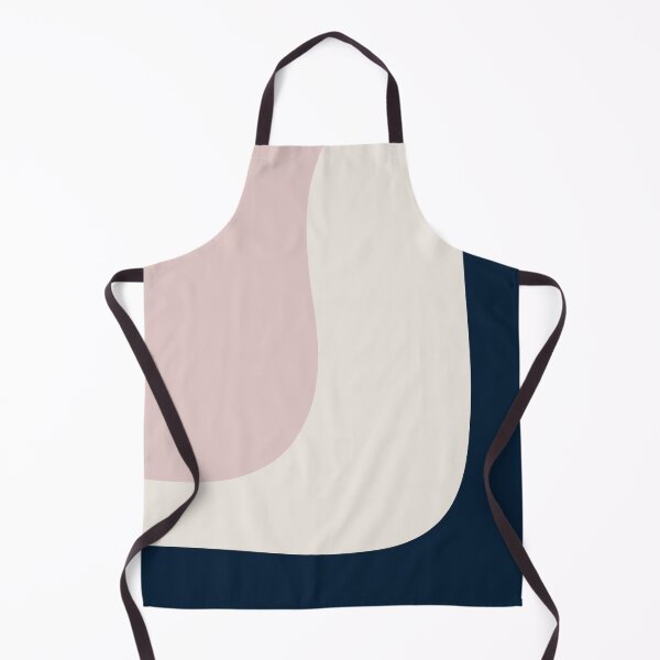 Item preview, Triple Wave Minimalist Pattern in Pink Blueberry Cream, Cream, and Navy Blue designed and sold by kierkegaard.