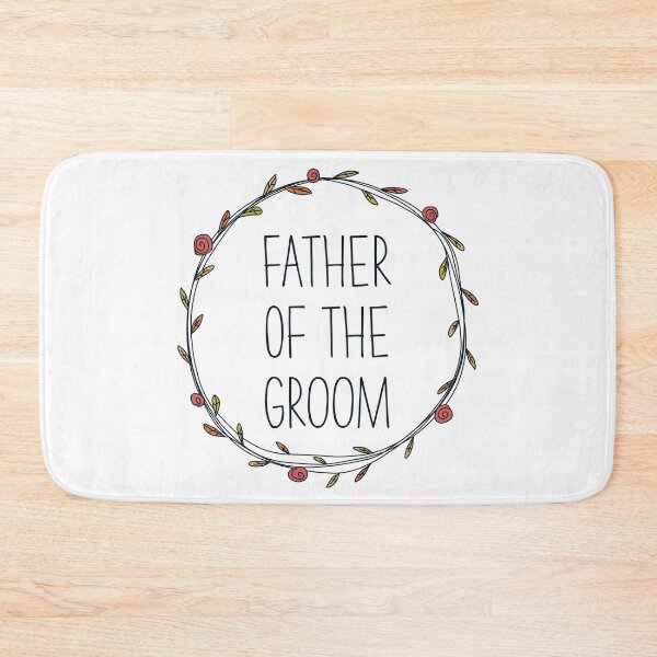 Item preview, Father  of the Groom with autumn leaves for fall wedding designed and sold by JokeGysen.