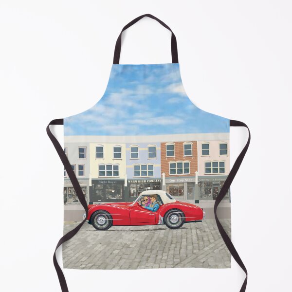 Item preview, TR3a in Signal Red with white factory hard top designed and sold by Bigs66.