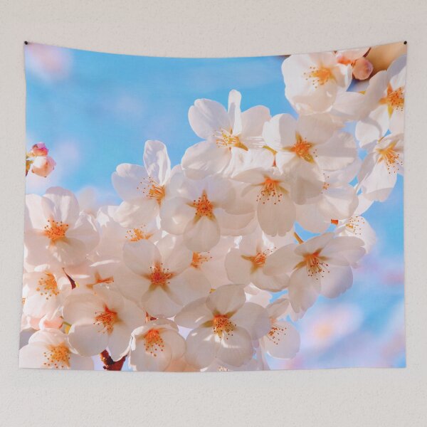 Item preview, White Sakura Cherry Blossom  designed and sold by Japanculture.