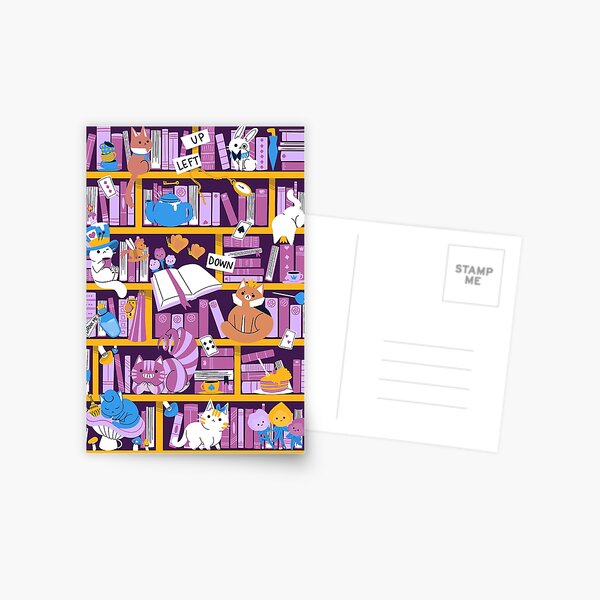 Item preview, Library in Wonderland designed and sold by TaylorRoss1.