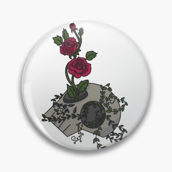 Item preview, Overgrown Skull and Roses designed and sold by KilonovaGames.