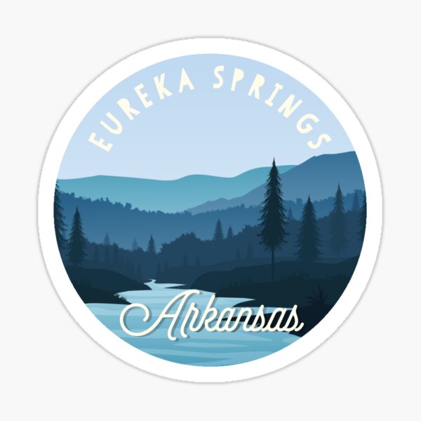 Vista previa del artículo con la obra «Eureka Springs, Arkansas», diseñado y vendido por InvestingRoad.