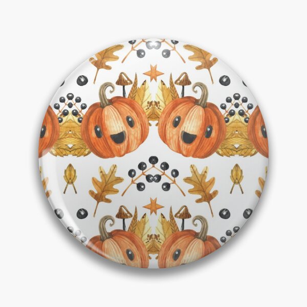 Aperçu de l'œuvre Conception de motif de citrouille d'Halloween créée et vendue par TevfikCreative.