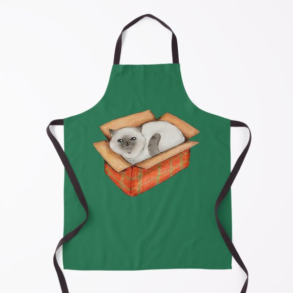 Item preview, Cat in a Christmas gift box designed and sold by Denise, Denisn't.