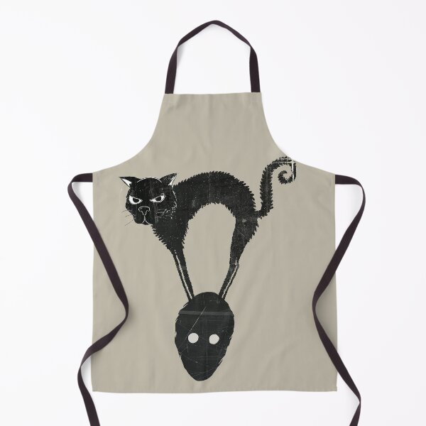 Item preview, Angry Ugly Cat on Mans Head designed and sold by DeDesign Collective.