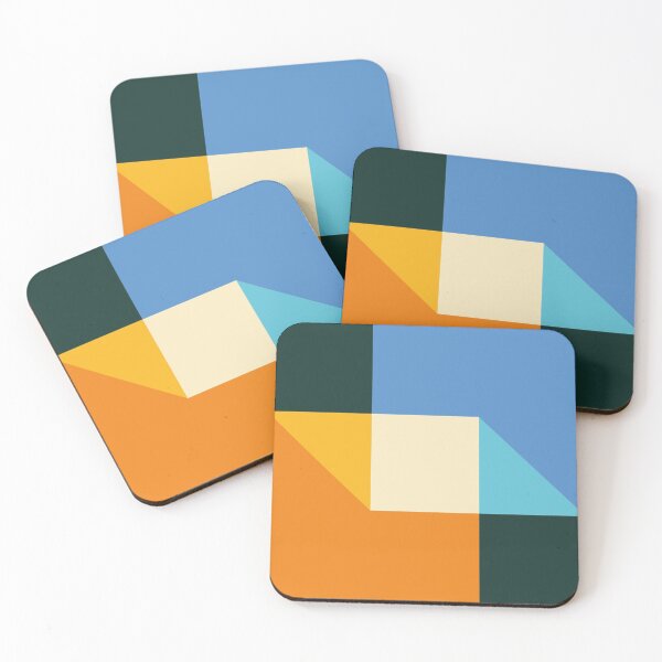 Item preview, restrained parallax orange blue designed and sold by artistgaf.