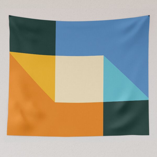 Item preview, restrained parallax orange blue designed and sold by artistgaf.