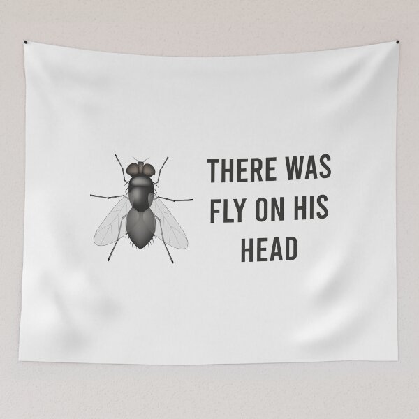 Item preview, There Was A Fly On His Head designed and sold by MJLdesigns.