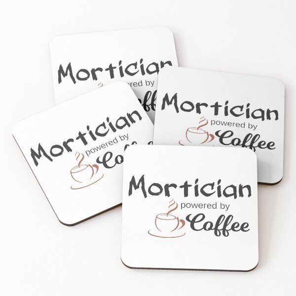 Item preview, Mortician Powered By Coffee designed and sold by 4AllTimes.