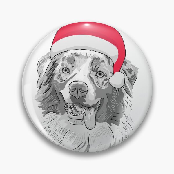 Item preview, Aussie Christmas - Australian Shepherd designed and sold by Lolas-Creations.