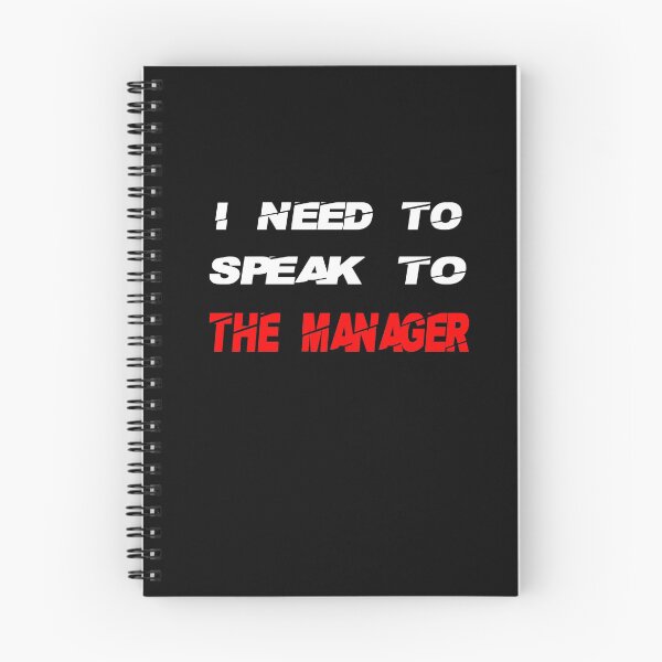 Item preview, I Need To Speak To The Manager designed and sold by yoyodsing15.
