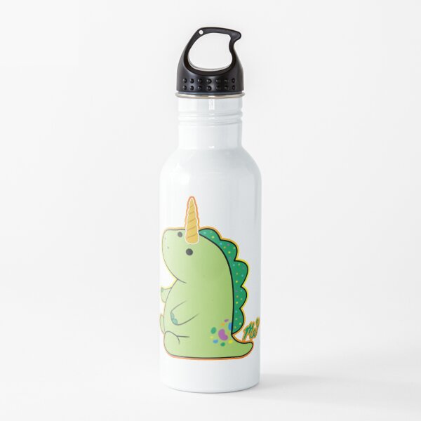 Moriah Elizabeth Pickle the Unicorn dinosaur Water Bottle