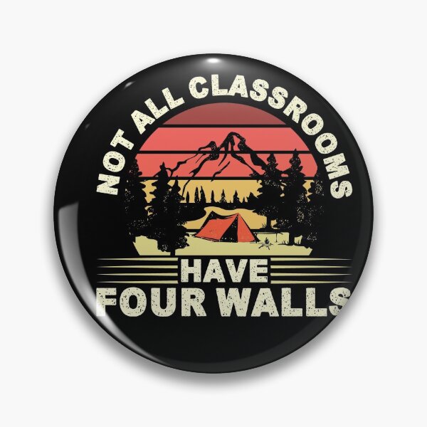 Artikelvorschau, Retro Nicht alle Klassenzimmer haben vier Wände Lehrer Camping entworfen und verkauft von shirti.