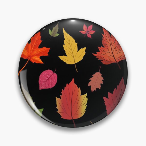 Item preview, Autumn colours leaves pattern designed and sold by Kipcio.