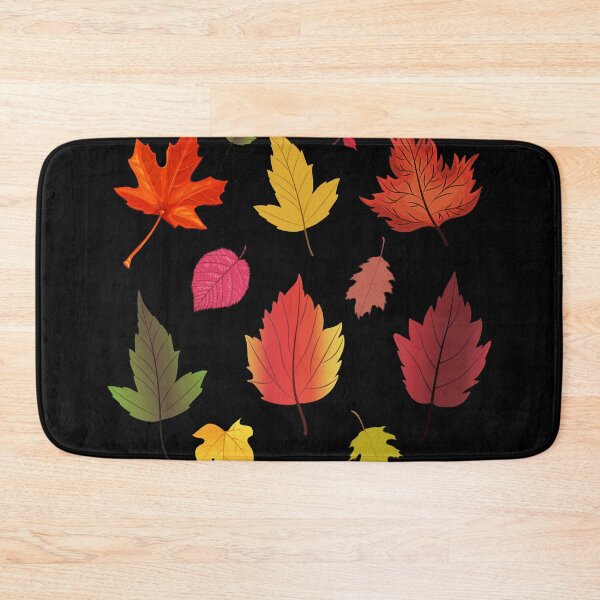 Item preview, Autumn colours leaves pattern designed and sold by Kipcio.