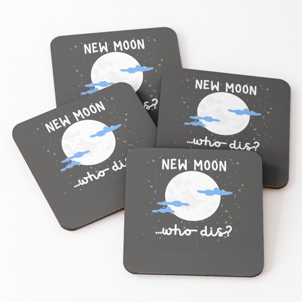 Item preview, New Moon who dis? zodiac signs astrology designed and sold by Joanna Durkin.