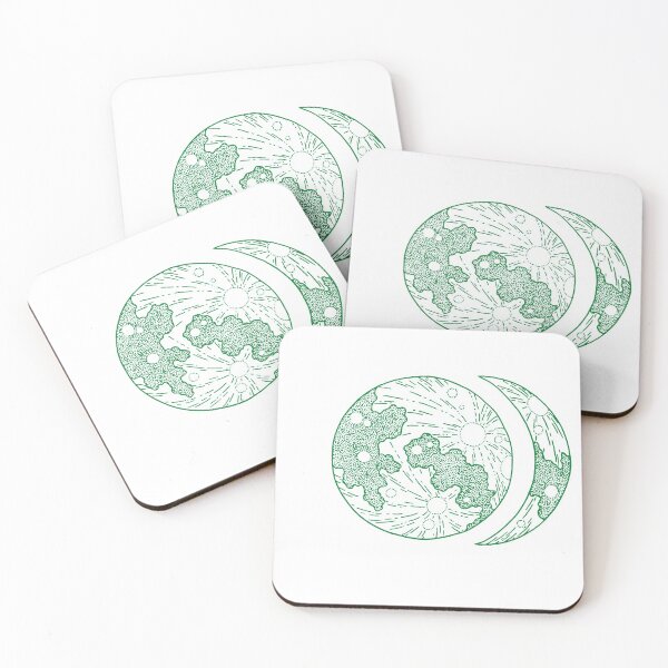 Item preview, Green Moon with craters Bunker lab designed and sold by Bunker Lab.