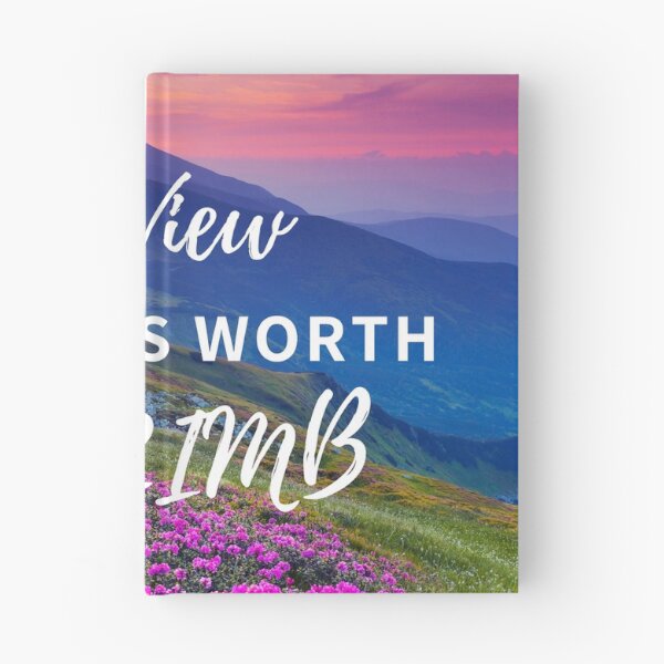 Item preview, The View is Always Worth the Climb Mountain landscape Hiking Adventure Quote Saying lettering Text Inspiration Photograph Fine Art Print Design 2 designed and sold by fineartprints1.