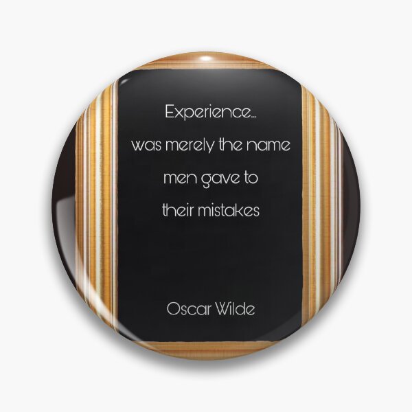 Item preview, Interesting Quote by Oscar Wilde designed and sold by Pelikancrazy.