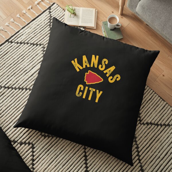 KC Kansas City Red Arrowhead Cool Ultimate Kc Fan Kingdom Sweatshirt Floor Pillow