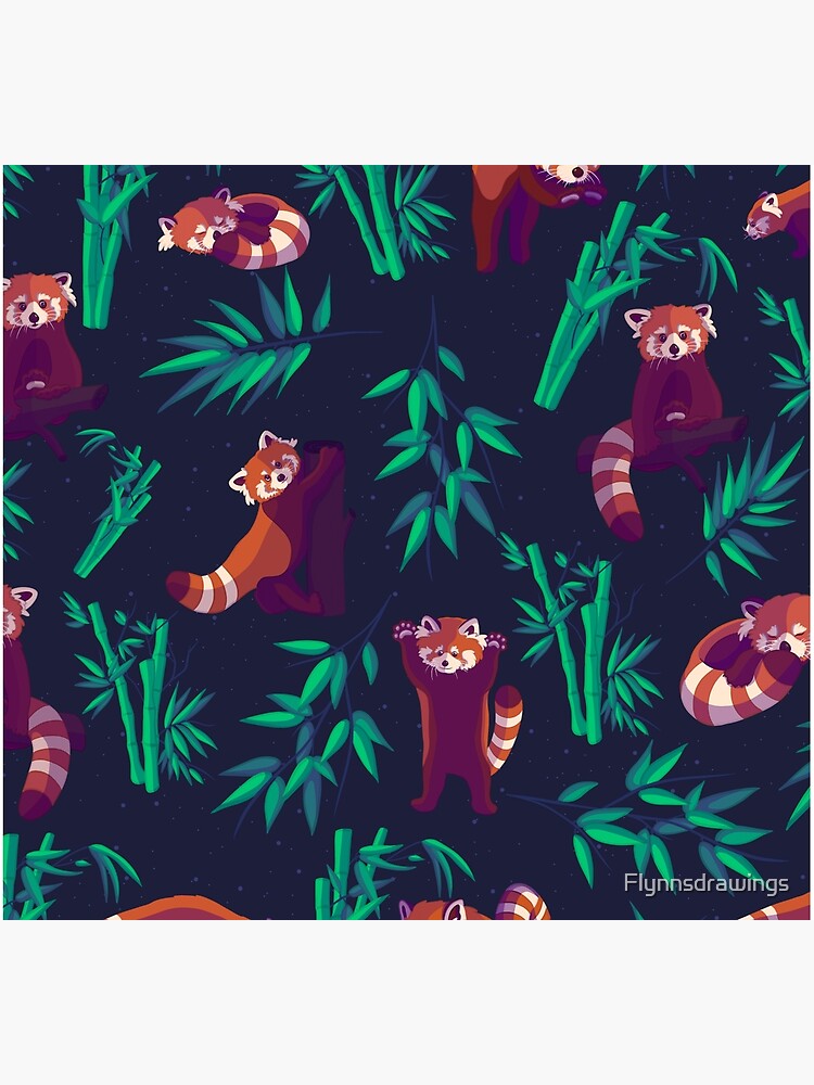 Discover Red Panda Pattern Socks