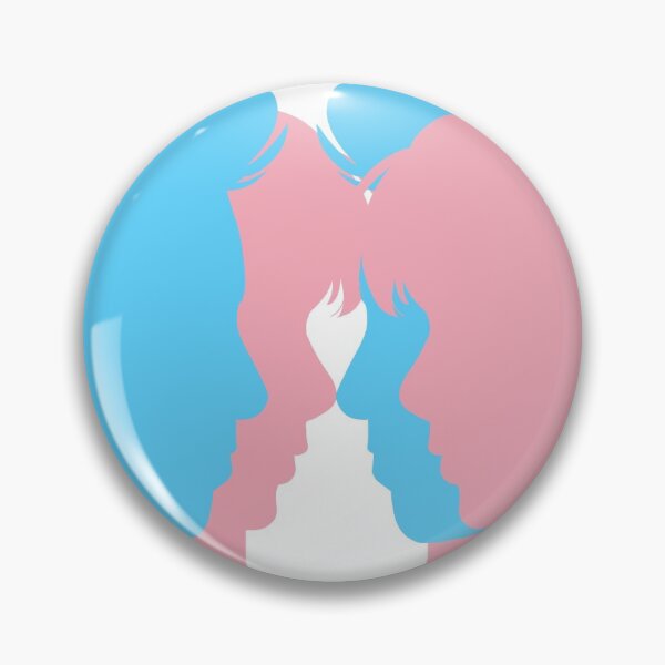 Item preview, Transgender flag art designed and sold by Bunny Smiles.