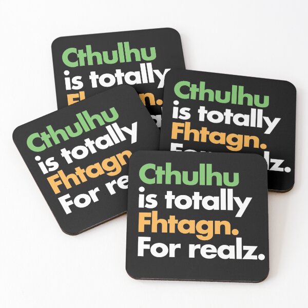 Item preview, Cthulhu is Totally Fhtagn.  For Realz.- Lovecraft designed and sold by andr0narak.
