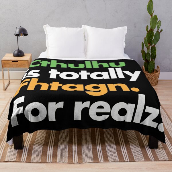 Item preview, Cthulhu is Totally Fhtagn.  For Realz.- Lovecraft designed and sold by andr0narak.