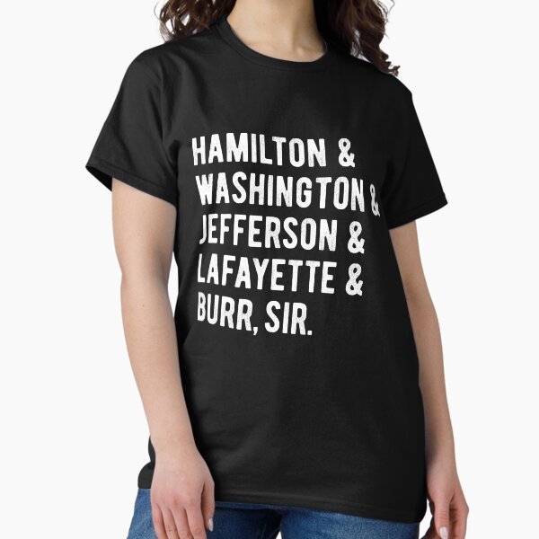 Item preview, Hamilton & Washington & Jefferson & Lafayette & Burr, sir squad designed and sold by SabIllustration.