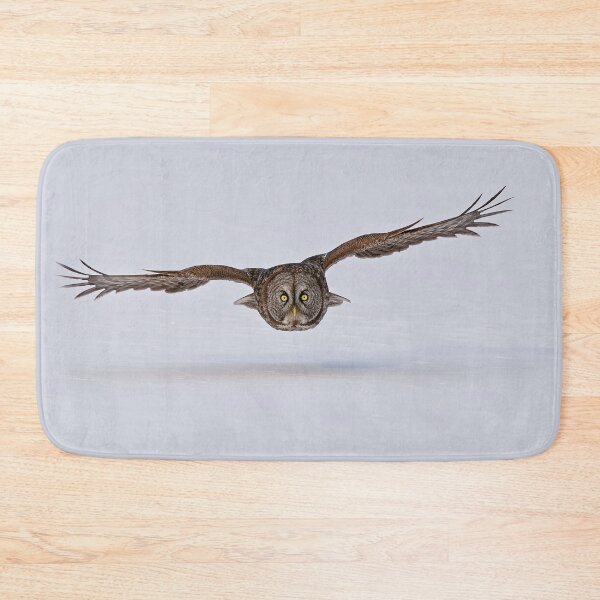 Item preview, Great Grey Owl Cruising designed and sold by Owl-Images.