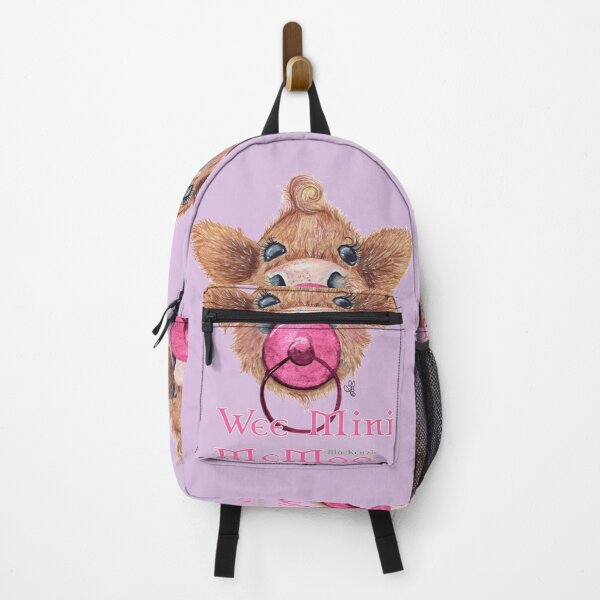 Item preview, Wee Mini MacKenzie McMoo Pink designed and sold by Fiona Bárcenas.