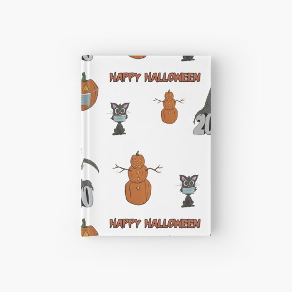 Halloween 2020 Pattern Hardcover Journal