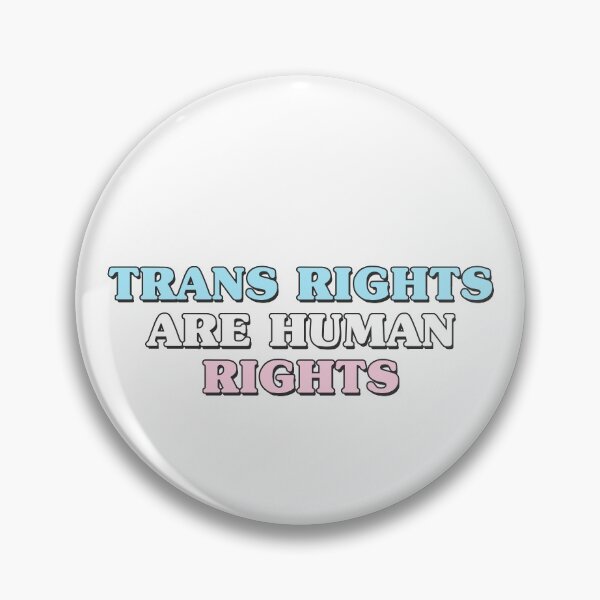 Item preview, trans rights are human rights decal for laptop and cars designed and sold by QuoteSpirations.