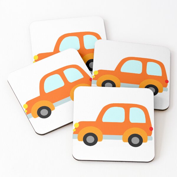 Artikelvorschau, Autoillustration Orange entworfen und verkauft von Brushstroke23.