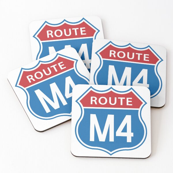 Item preview, Route M4 designed and sold by WelshBanter.
